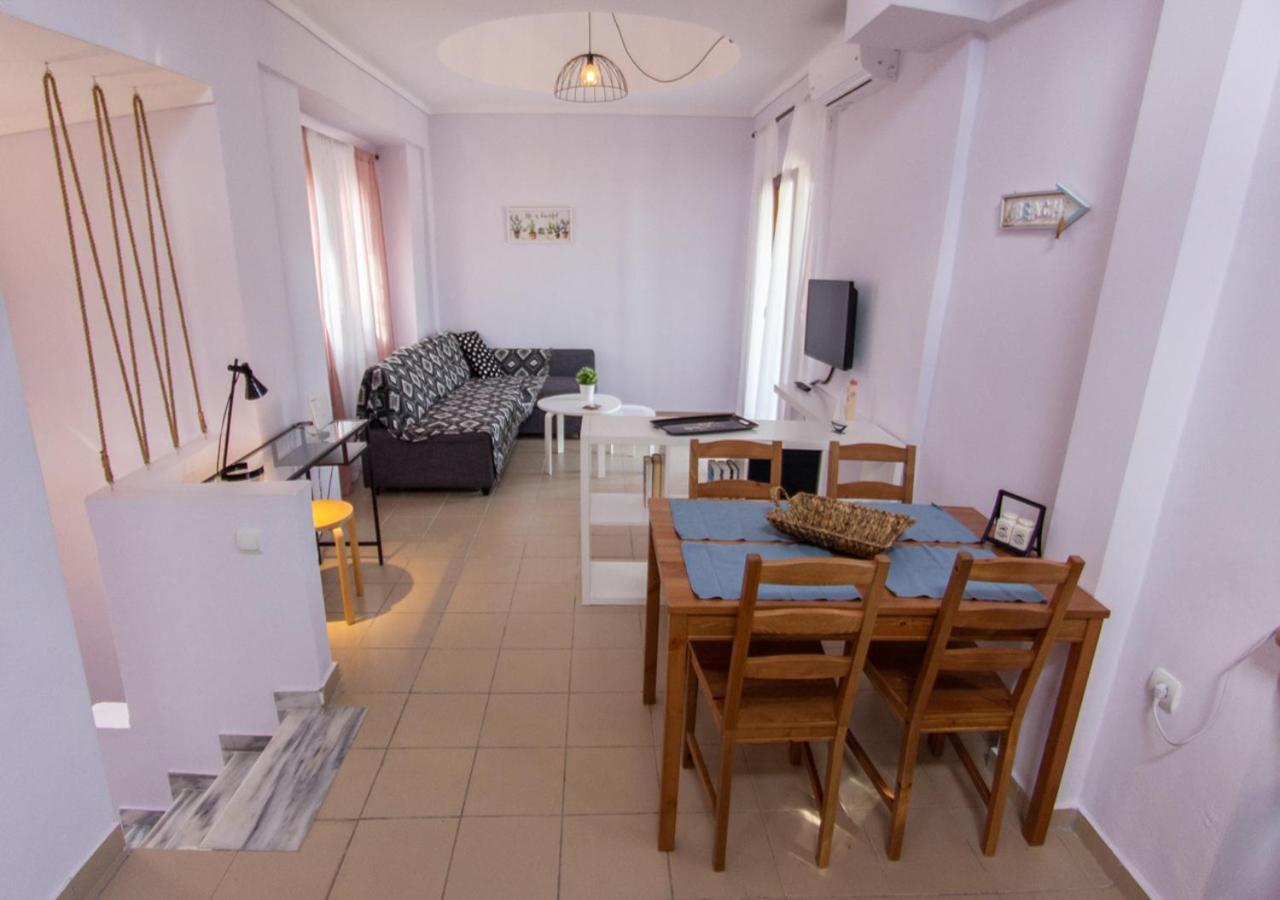 Beachfront Stylish Maisonette In Ierissós Esterno foto